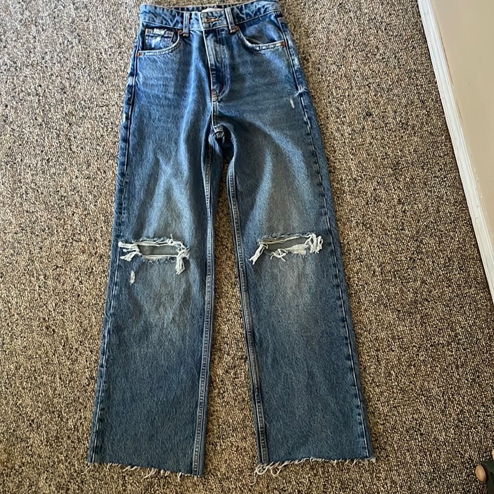 Zara wide leg pants!